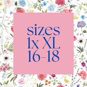 Women's Sizes 1X & XL & 16/18 -------------->